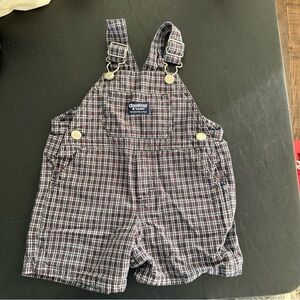 OshKosh B'gosh Plaid Kids Overalls